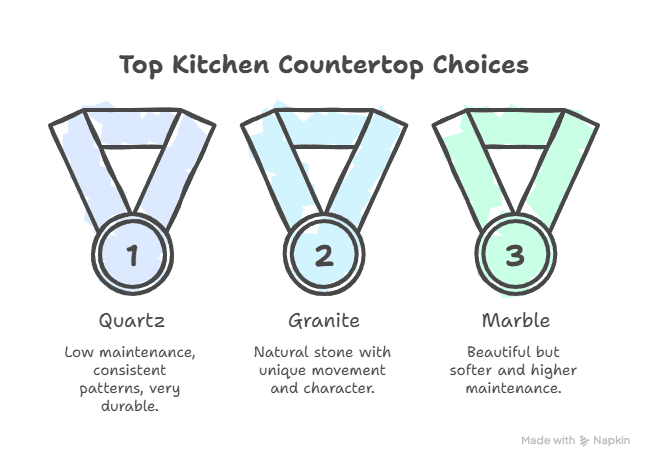 Countertops That Elevate Your Entire Kitchen