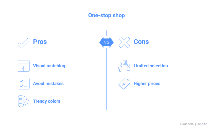 Matching Countertops With Cabinets and Flooring
