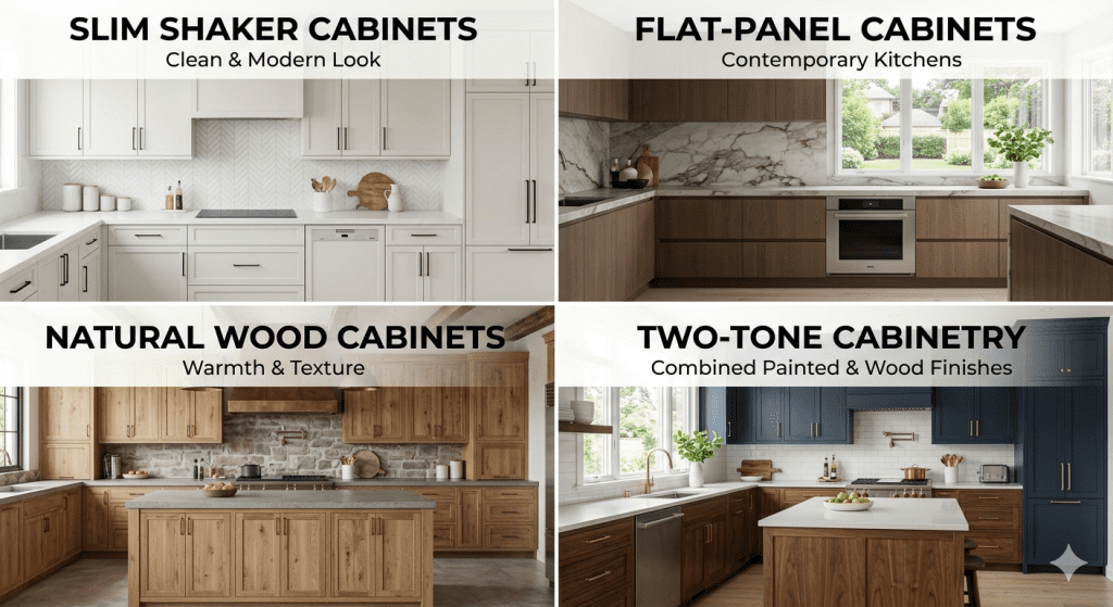 Popular Cabinet Styles in 2026