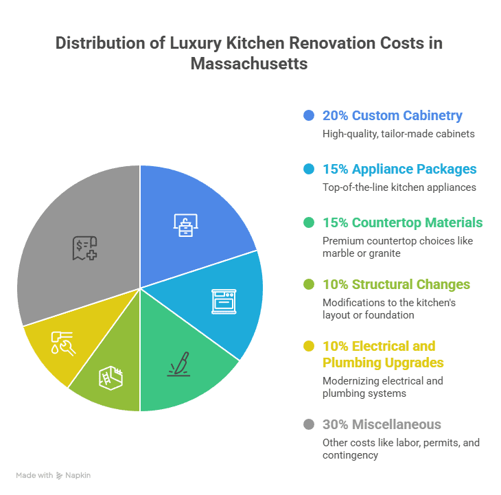 How Much Does a Luxury Kitchen Renovation Cost in Massachusetts?
