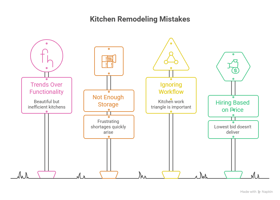 Common Kitchen Remodeling Mistakes to Avoid