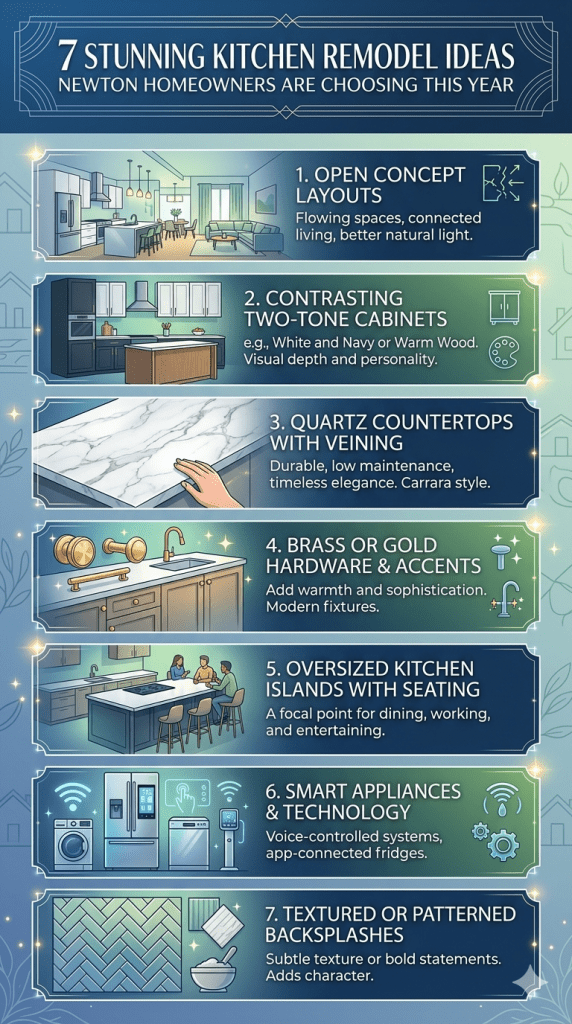 7 Stunning Kitchen Remodel Ideas Newton Homeowners Are Choosing This Year