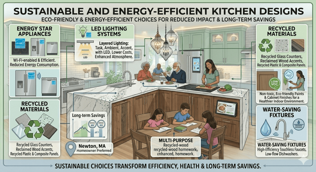 7. Sustainable and Energy-Efficient Kitchen Designs